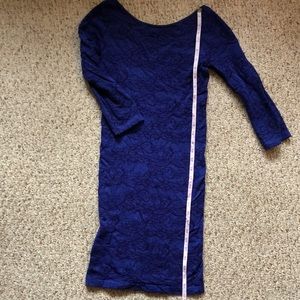 Free People Blue Body con dress
